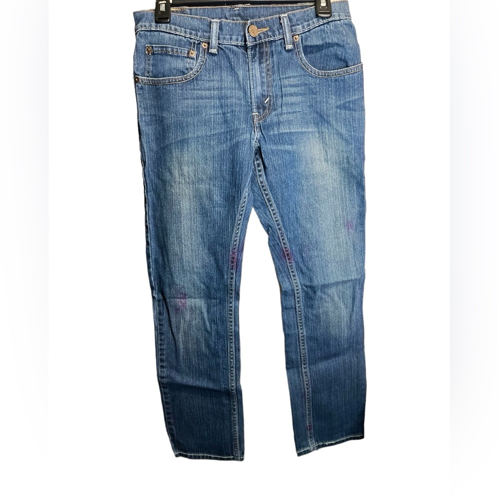 🥳 2 for $15 🥳 Levi’s 511 Straight Leg Blue Jeans Sz 16 Regular 28x28